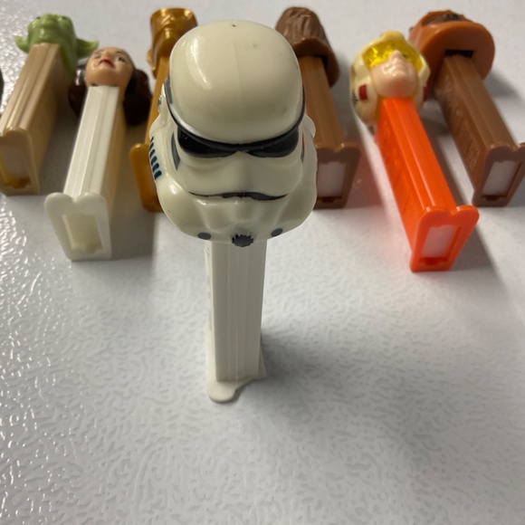 ❤️STAR WARS❤️9 Vintage PEZ dispensers❤️1997 - Picture 3 of 4